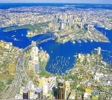 View of Sydney Harbour