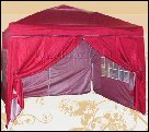 Easy Up Gazebo - complete with sides - Ebay store - very reasonably priced