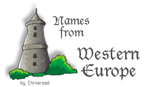 Names from Western Europe