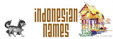 INDONESIAN NAMES