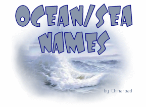 Ocean/Sea Names