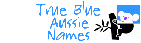 True Blue Aussie Names