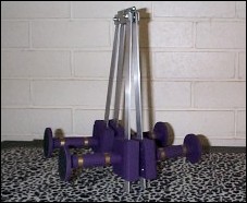 Show Stackers in a folded, carrying position.
